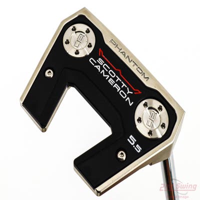 Mint Titleist Scotty Cameron 2026 Phantom 5.5 Putter Steel Right Handed 33.0in