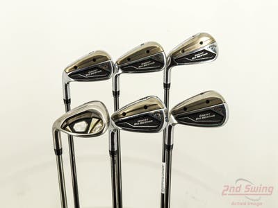 Callaway Great Big Bertha 23 Iron Set 7-PW AW SW UST Mamiya Helium Nanocore 60i IP Finish Graphite Senior Left Handed STD