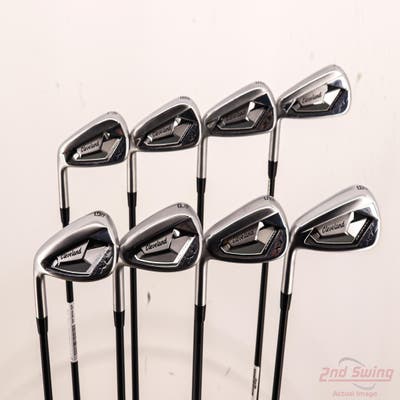 Cleveland ZipCore XL Iron Set 4-PW GW UST Mamiya Helium Nanocore 60i IP Finish Graphite Regular Left Handed STD