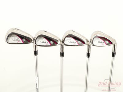 Callaway Solaire Gems Iron Set 7-PW Callaway 45 Gram Graphite Ladies Right Handed +1/4"