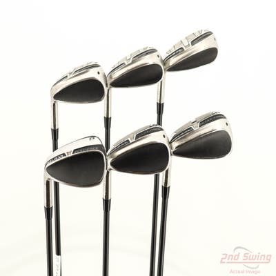 Cleveland Launcher XL Halo Iron Set 5-PW FST KBS MAX Graphite 65 Graphite Regular Left Handed +1/2"