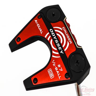 Mint Odyssey Ai-DUAL Seven DB 1/2 Ball Cruiser Putter Steel Right Handed 38.0in