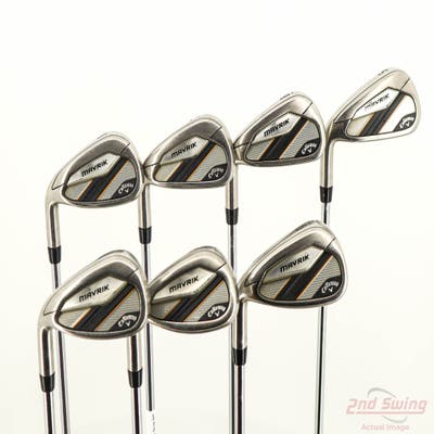 Callaway Mavrik Iron Set 5-PW GW True Temper XP 95 S300 Steel Stiff Left Handed STD