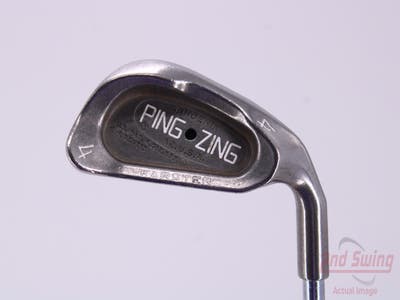 Ping Zing Single Iron 4 Iron True Temper TT Lite XL Steel Regular Right Handed Black Dot 39.0in