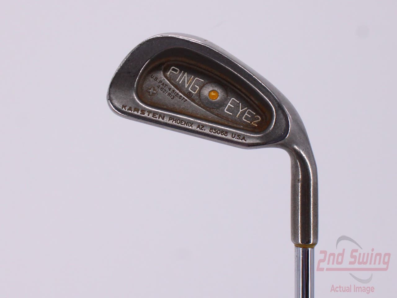 Ping Eye 2 Single Iron 4 Iron Stock Steel Shaft Steel Ladies Right Handed Yellow Dot 38.0in