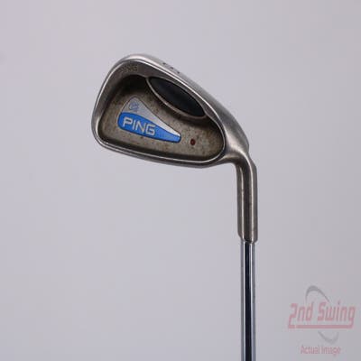 Ping G2 Single Iron 6 Iron Ping DGS Steel Stiff Right Handed Maroon Dot 38.75in