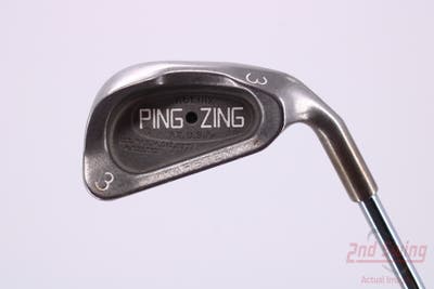 Ping Zing Single Iron 3 Iron Stock Steel Shaft Steel Regular Right Handed Black Dot 38.75in