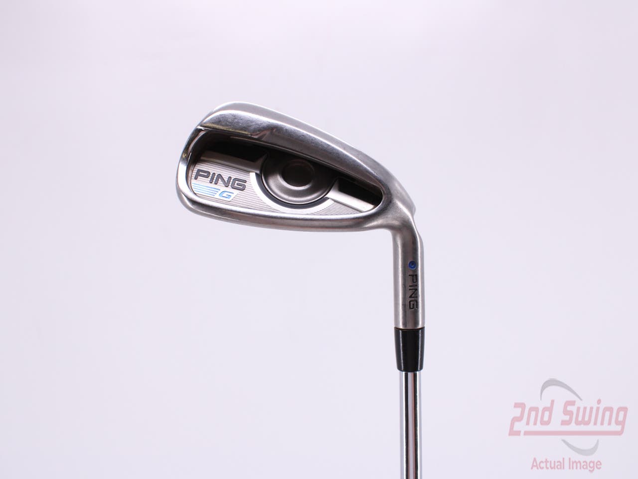 Ping 2016 G Single Iron 9 Iron AWT 2.0 Steel Stiff Right Handed Blue Dot 36.0in