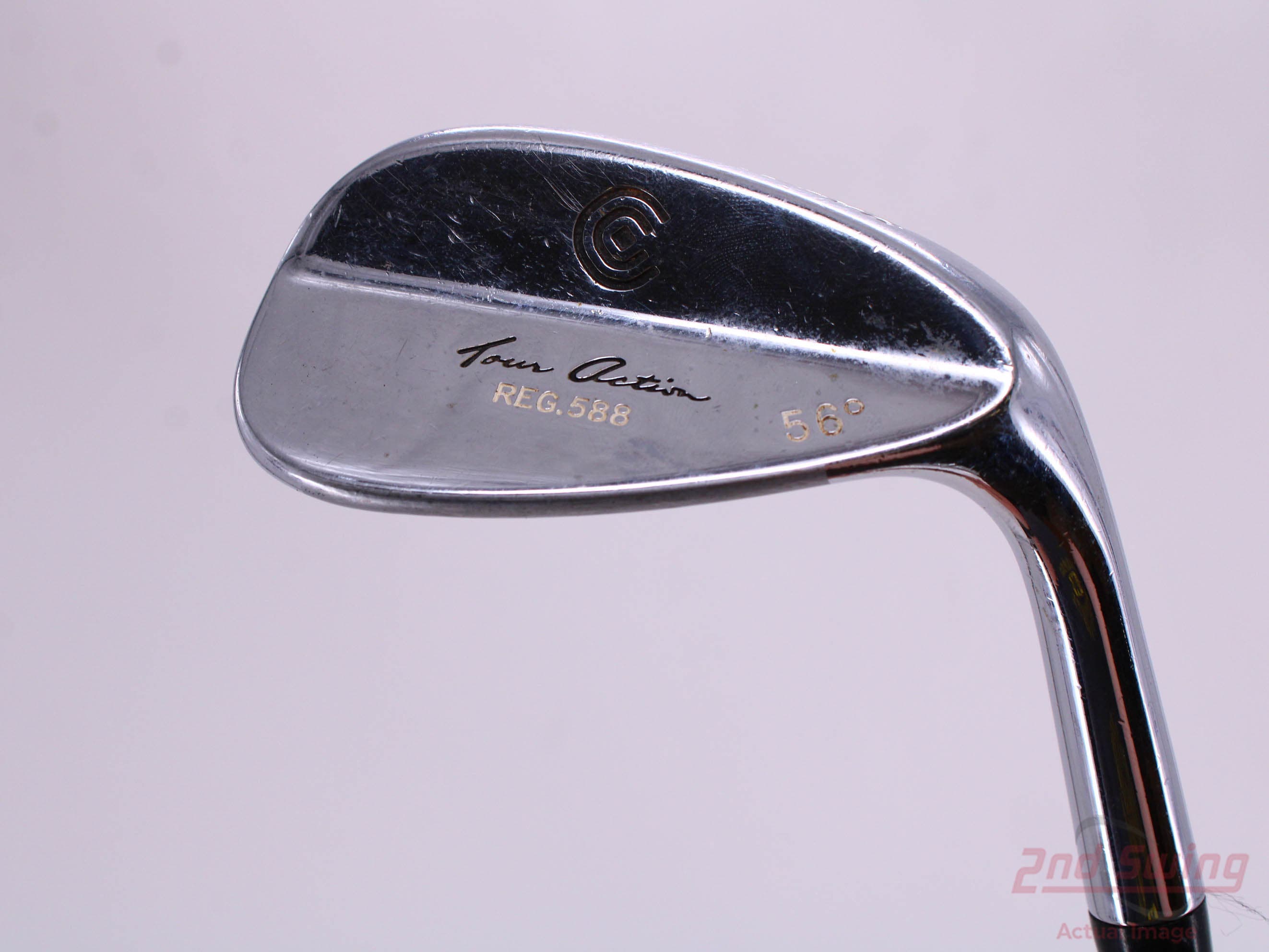 Cleveland 588 Chrome Wedge Sand SW 56° True Temper Steel Wedge Flex
