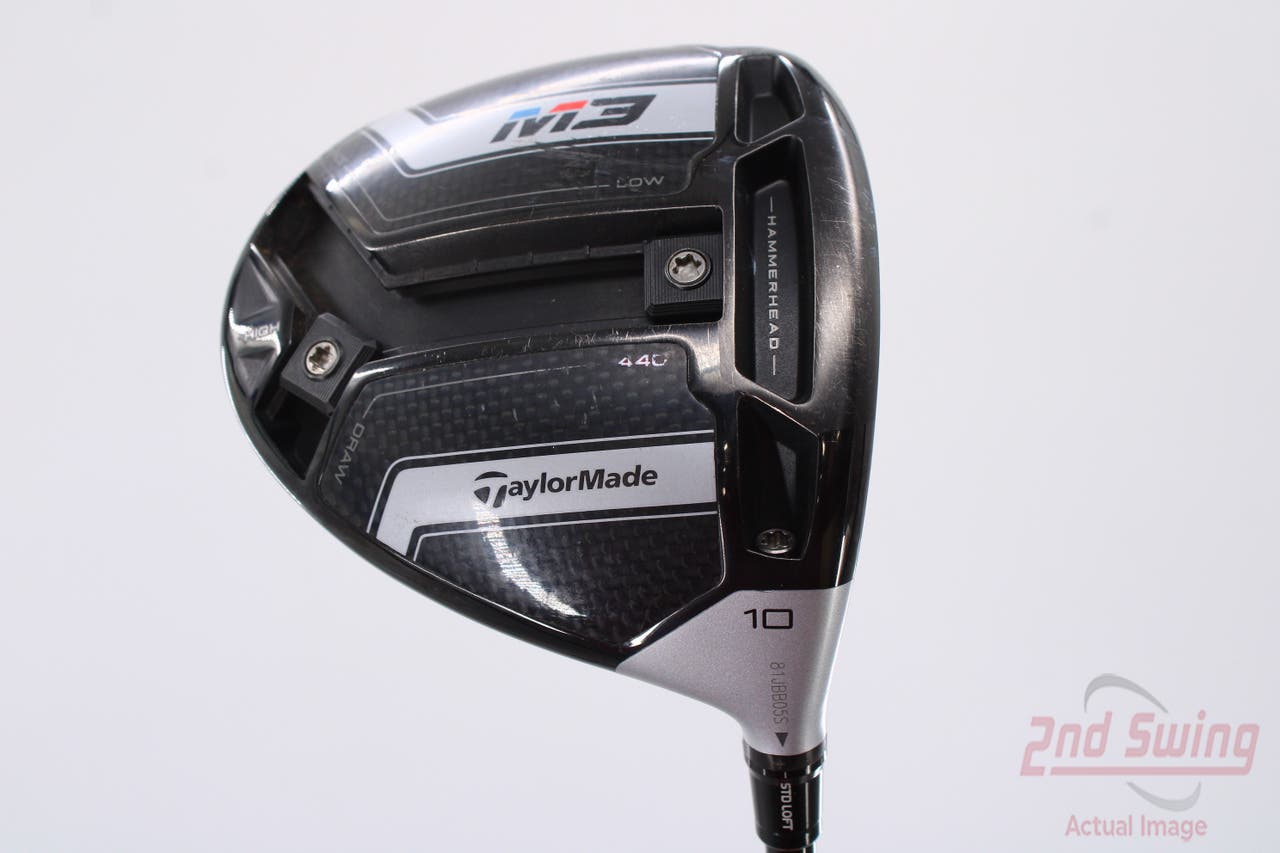 Tour Issue TaylorMade M3 440 Driver 10° Fujikura ATMOS 5 Red Graphite Regular Right Handed 45.75in