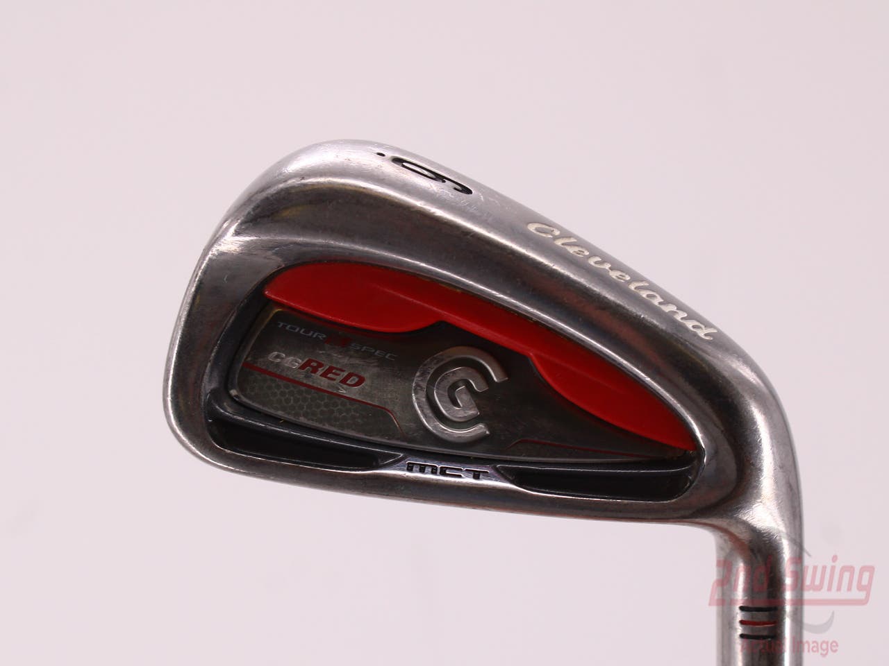 Cleveland CG Red Single Iron 6 Iron Stock Steel Shaft Steel Stiff Right Handed 37.5in