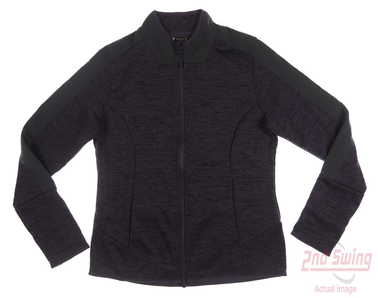 New Womens Level Wear Riley Jacket Large L Purple MSRP $90