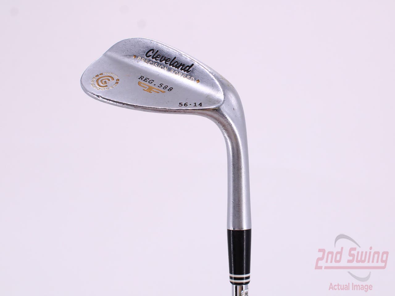 Cleveland 2012 588 Chrome Wedge Sand SW 56° 14 Deg Bounce Cleveland Wedge Graphite Steel Wedge Flex Right Handed 35.0in