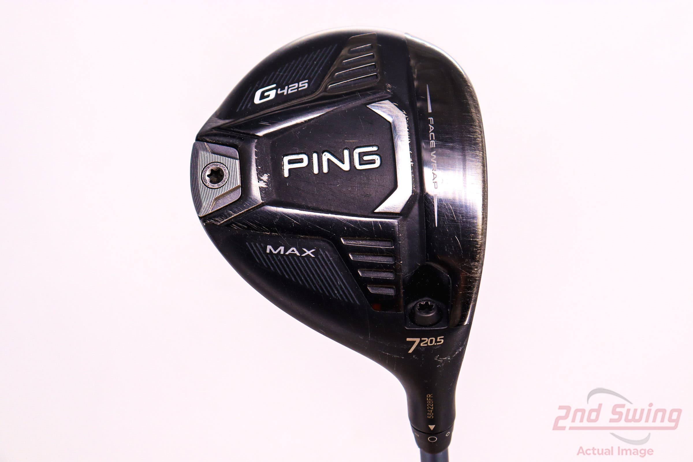 Ping G425 Max Fairway Wood 7 Wood 7W 20.5° ALTA CB 65 Slate Graphite Regular Right Handed 41.75in