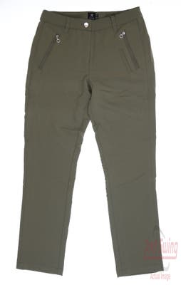 New Womens Daily Sports Golf Pants 2 Green MSRP $155