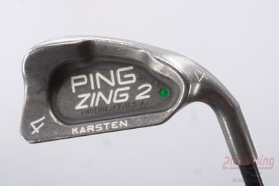 Ping Zing 2 Single Iron 4 Iron Ping Karsten 101 By Aldila Graphite Stiff Right Handed Green Dot 39.0in