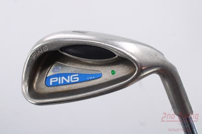 Ping G2 Single Iron Pitching Wedge PW Stock Steel Shaft Steel Stiff Right Handed Green Dot 36.25in