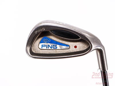 Ping G2 EZ Single Iron 9 Iron Ping TFC 100I Graphite Regular Right Handed Red dot 35.25in