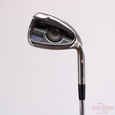 Ping 2016 G Single Iron 9 Iron Ping CFS Distance Steel Stiff Right Handed White Dot 35.75in