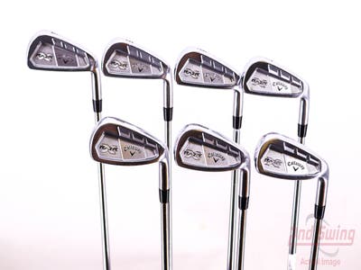 Callaway Razr X Forged Iron Set 4-PW Project X Flighted 6.0 Steel Stiff Right Handed 38.25in