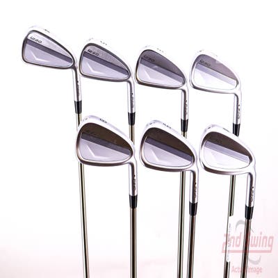 Ping i230 Iron Set 4-PW UST Mamiya Recoil 95 F3 Graphite Regular Right Handed Black Dot 38.5in