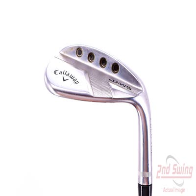 Callaway Jaws Full Toe Raw Face Chrome Wedge Lob LW 58° 10 Deg Bounce Dynamic Gold Spinner TI Steel Wedge Flex Right Handed 35.0in