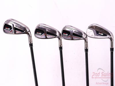 TaylorMade M6 Iron Set 8-PW AW Fujikura ATMOS 6 Red Graphite Senior Right Handed 36.75in