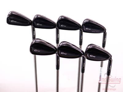 Ping G710 Iron Set 4-PW Aerotech SteelFiber i95 Graphite Stiff Right Handed Blue Dot 38.0in
