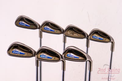 Ping G2 Iron Set 4-PW Stock Steel Shaft Steel Stiff Right Handed Green Dot 37.75in