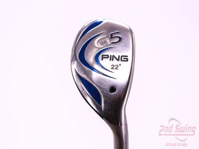 Ping G5 Hybrid 4 Hybrid 22° Ping TFC 100H Graphite Senior Right Handed 40.75in