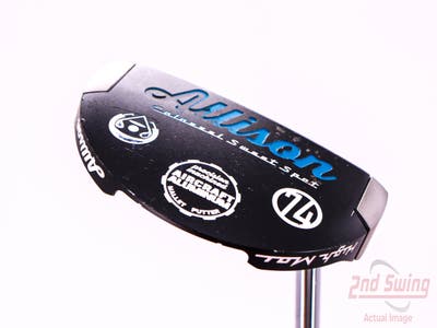 Indi Golf Allison Slant Neck Mallet Blk Putter Steel Right Handed 32.5in