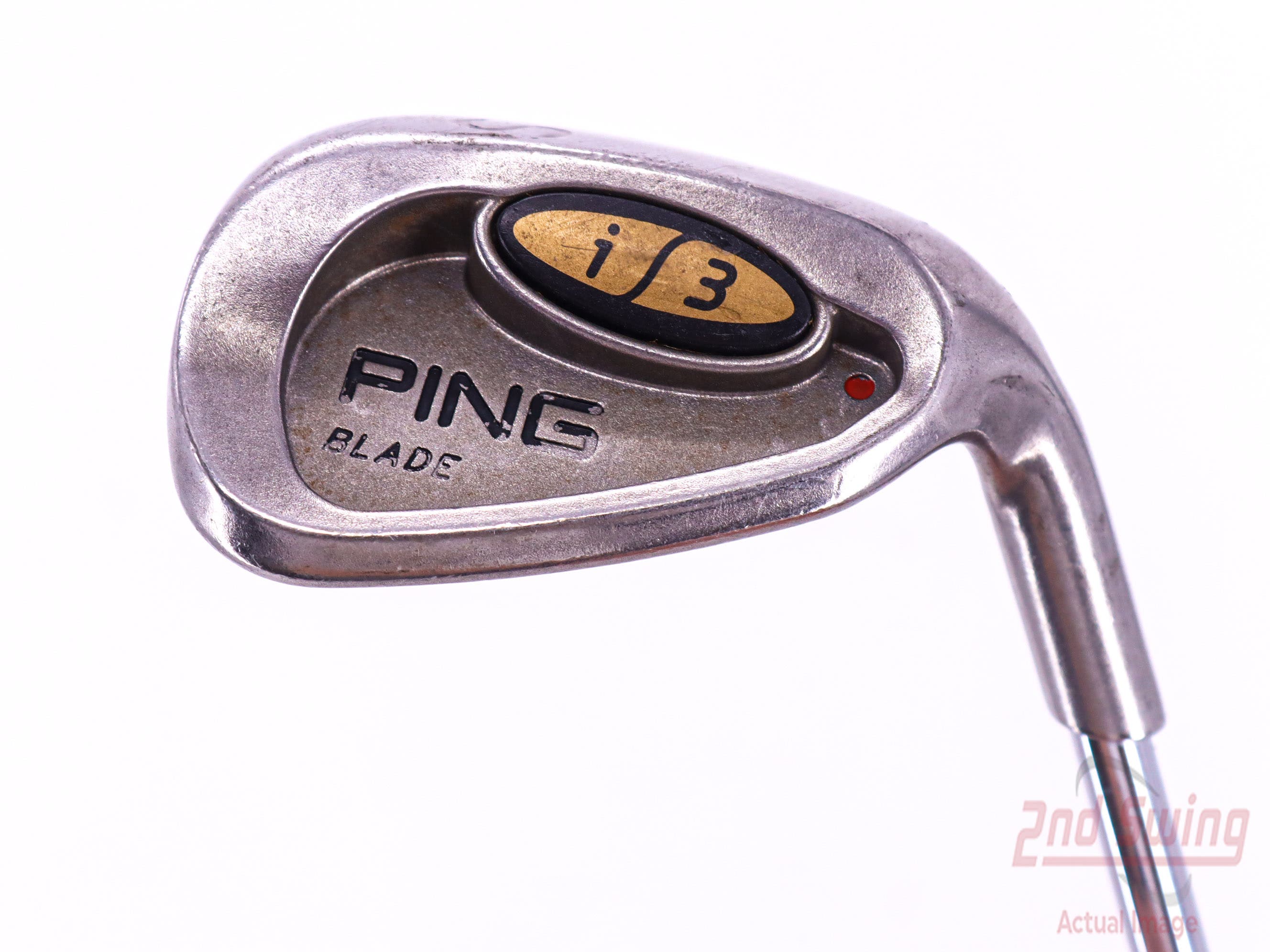 Ping i3 Blade Wedge Sand SW Ping AWT with Cushin Insert Steel Stiff Right  Handed Red dot 35.75in