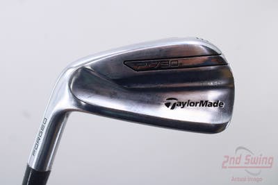 TaylorMade P-790 Single Iron 6 Iron Dynalite Gold SL S300 Steel Stiff Left Handed 37.75in