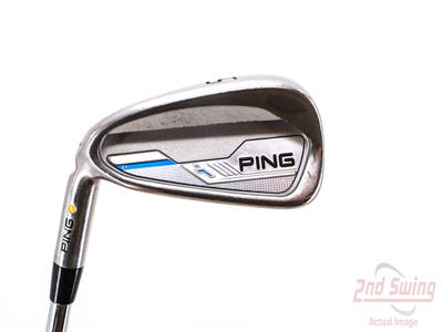 Ping 2015 i Single Iron 5 Iron True Temper XP 95 S300 Steel Stiff Left Handed Yellow Dot 38.0in