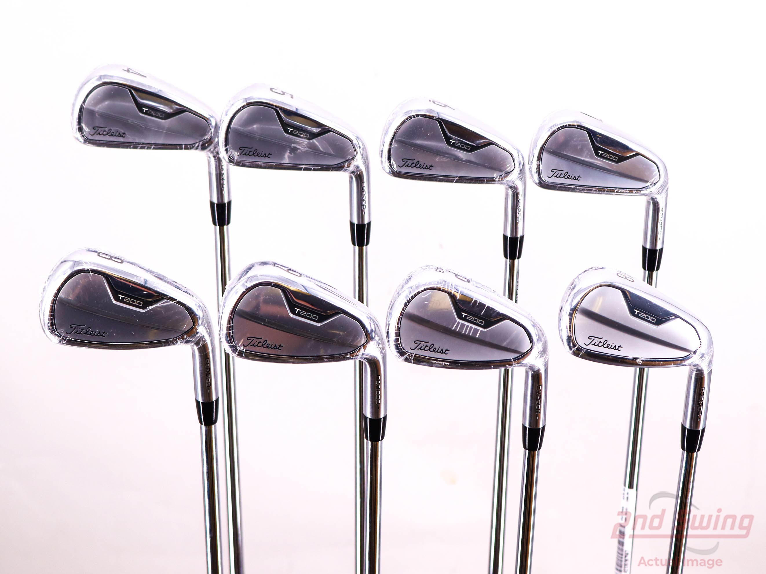Mint Titleist 2021 T200 Iron Set 4-PW GW Project X LZ 6.0 Steel Stiff Right Handed 38.0in