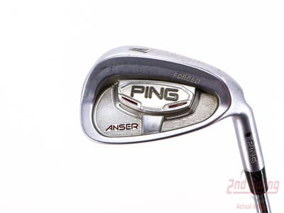 Ping Anser Forged 2010 Single Iron Pitching Wedge PW Project X Rifle 5.5 Steel Regular Right Handed Black Dot 35.5in