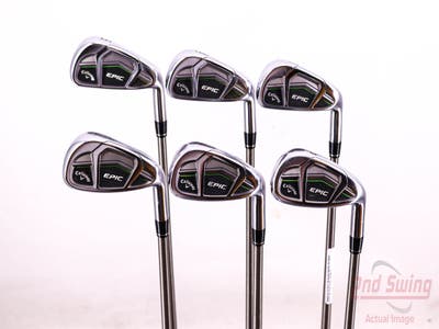 Callaway Epic Iron Set 5-PW Aerotech SteelFiber i95 Graphite Regular Right Handed 38.25in