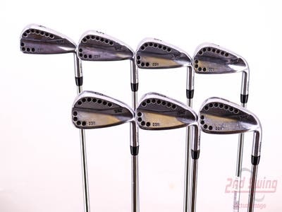 PXG 0311 Chrome Iron Set 4-PW Stock Steel Shaft Steel Stiff Right Handed 38.75in
