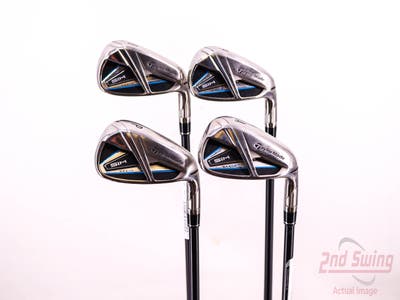 TaylorMade SIM MAX Iron Set 8-PW AW FST KBS MAX Graphite 55 Graphite Regular Right Handed 36.5in