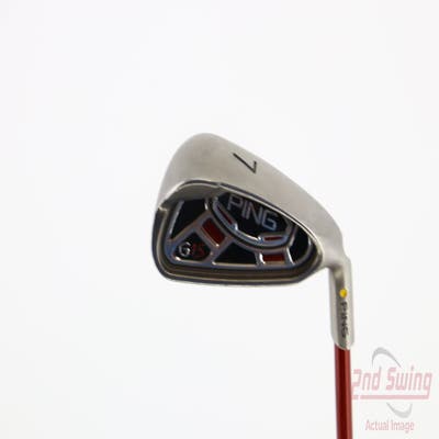 Ping G15 Single Iron 7 Iron Ping TFC 149I Graphite Ladies Right Handed Yellow Dot 37.0in