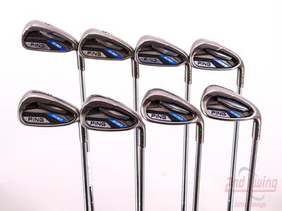 Ping G30 Iron Set 5-PW GW SW Ping CFS Distance Steel Regular Right Handed Green Dot 39.0in