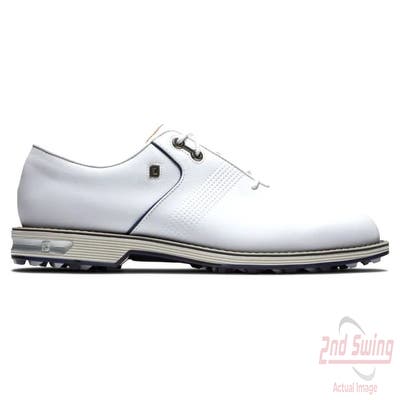 New Mens Golf Shoe Footjoy Premiere Series Packard Medium 9.5 White/Navy MSRP $200
