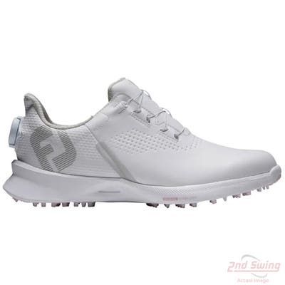 New Womens Golf Shoe Footjoy 2023 FJ Fuel BOA 9.5 White MSRP $160