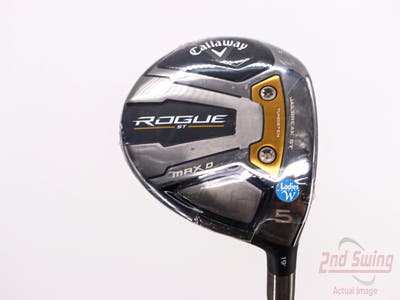 Mint Callaway Rogue ST Max Draw Fairway Wood 5 Wood 5W 19° Project X Cypher 40 Graphite Ladies Right Handed 41.0in
