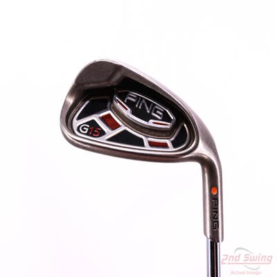 Ping G15 Single Iron Pitching Wedge PW Ping AWT Steel Regular Right Handed Orange Dot 35.25in