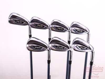 Ping G425 Iron Set 6-PW AW SW ALTA CB Slate Graphite Stiff Right Handed Black Dot 39.25in