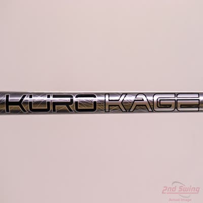Used W/ Titleist Adapter Mitsubishi Rayon Kuro Kage Black Dual Core Tini 50g Hybrid Shaft Ladies 37.5in