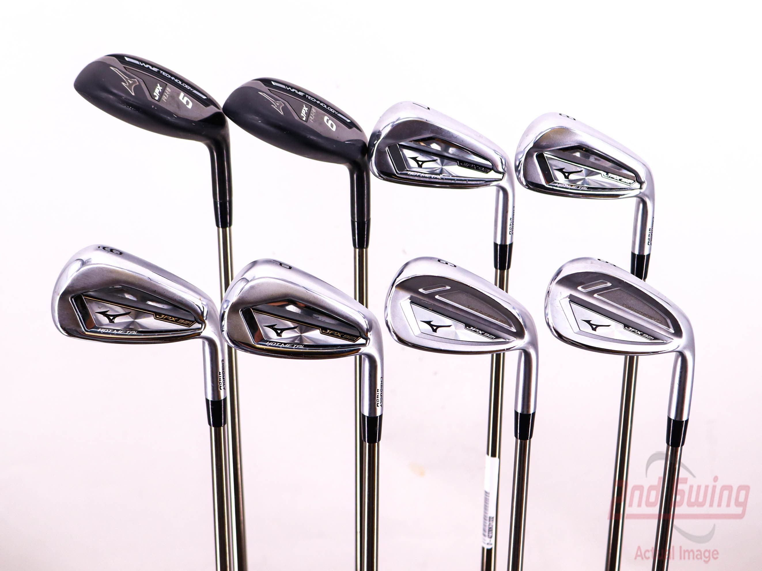 Mizuno JPX 921 Hot Metal Iron Set (D-42330631332) 2nd Swing Golf