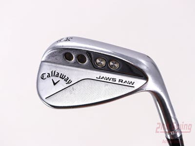 Callaway Jaws Raw Chrome Wedge Sand SW 54° 10 Deg Bounce S Grind UST Mamiya Recoil ES 460 Graphite Stiff Right Handed 35.25in
