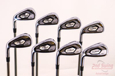 Titleist 718 AP3 Iron Set 4-PW AW UST Recoil 780 ES SMACWRAP BLK Graphite Regular Left Handed 37.75in